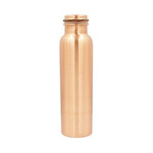 Kupferflasche Premium 1 Liter – Matt-Finish (Sport) – (Handarbeit) DEKRA zertifiziert