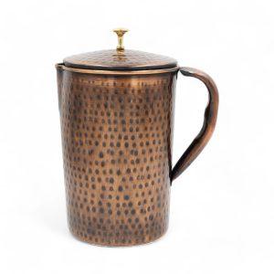 Kupferkanne Antik-Look – 2 Liter – (Handarbeit) DEKRA zertifiziert