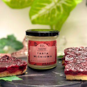 Kirschtart (Tarta Wiśniowa) – Handgemachte Sojakerze aus der Manufaktur