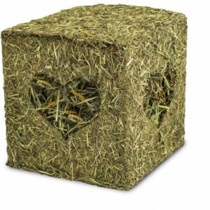JR Farm Heu Würfel klein mit Mehlwürmern 125g