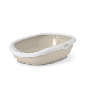 Savic Katzentoilette Gizmo 52 - mokka/weiß