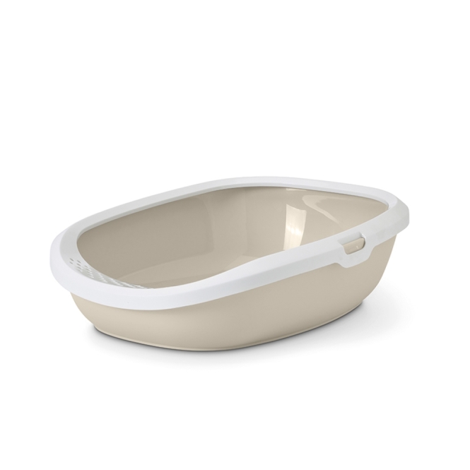 Savic Katzentoilette Gizmo 52 - mokka/weiß