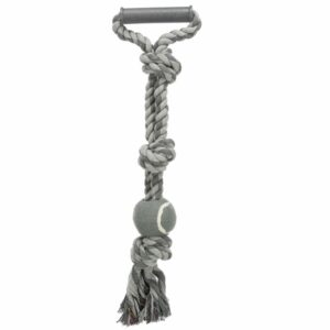Trixie Spieltau mit Tennisball - 50 cm