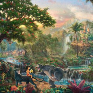 Disney, Dschungelbuch - 1000 Teile Puzzle (Thomas Kinkade)