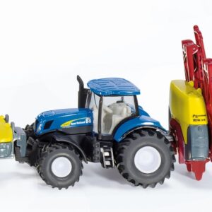 SIKU 1799 - New Holland mit Kverneland Pflanzenschutzspritze - Modellauto