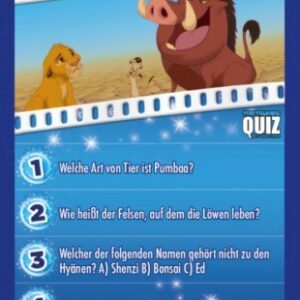 Winning Moves 62769 - Disney Classics Quiz - Kartenspiel