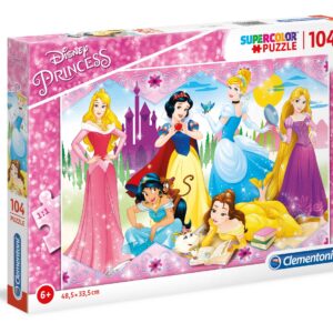 Clementoni 27086 - 104 Teile Puzzle - Disney Princess