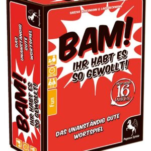 Pegasus Spiele 18302G - BAM! Ihr habt es so gewollt