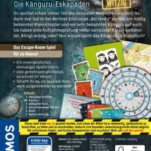 Kosmos 695071 - EXIT - Das Spiel: Die Känguru-Eskapaden