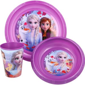 Disney Frozen 2/ Die Eiskönigin 2 - 3 -teiliges Geschirrset