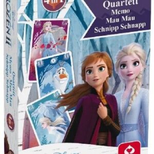 Disney Frozen 2 / Die Eiskönigin - Quartett & Aktionsspiel