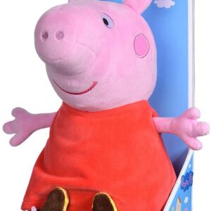 Simba 109261009 - Peppa Pig: Plüschfigur Peppa mit Sound