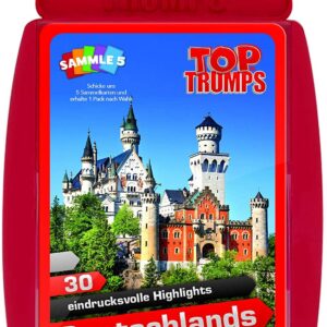 Winning Moves 63193 - Top Trumps - 30 eindrucksvolle Highlights Deutschland