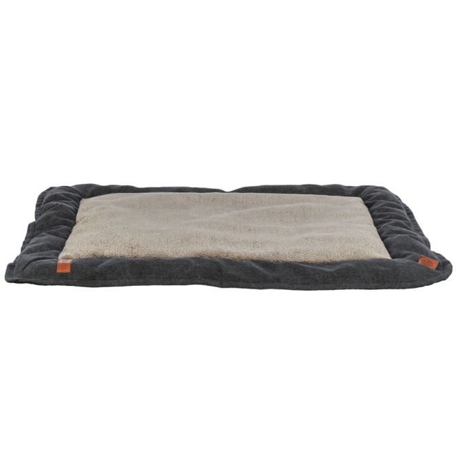 Trixie BE NORDIC Liegematte Föhr - schwarz/sand - 100 × 70 cm