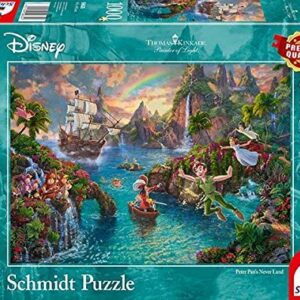 Disney, Peter Pan - 1000 Teile Puzzle (Thomas Kinkade)