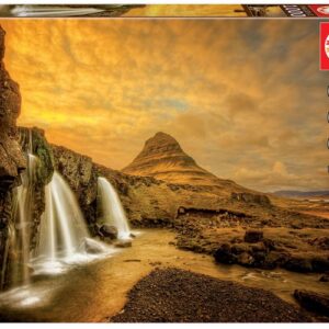 Educa Puzzle 9217971 - Kirkjufellsfoss Waterfall - 1000 Teile Puzzle