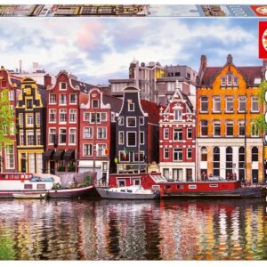 Educa Puzzle 9218458 - Dancing houses - 1000 Teile Puzzle