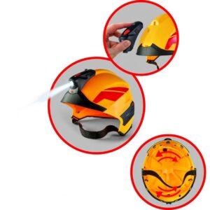 Simba - 108101000 - Feuerwehr Helm Rosenbauer mit Licht