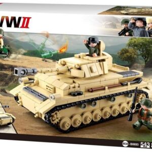 Sluban M38-B0693 - Army WWII - Deutscher Panzer