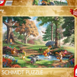 Disney, Winnie The Pooh - 1000 Teile Puzzle (Thomas Kinkade)