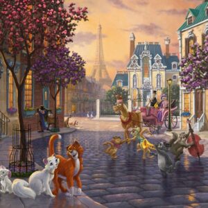Disney, The Aristocats - 1000 Teile Puzzle (Thomas Kinkade)
