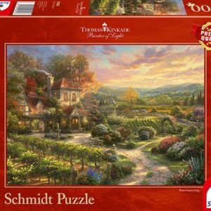 Thomas Kinkade - In den Weinbergen - 2000 Teile Puzzle