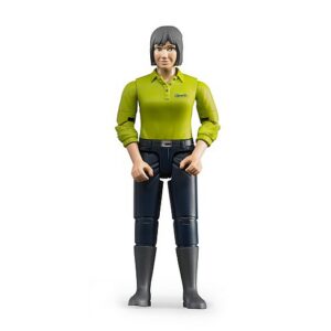 Bruder 60405 - Frau mit hellem Hauttyp und dunkelblauer Hose