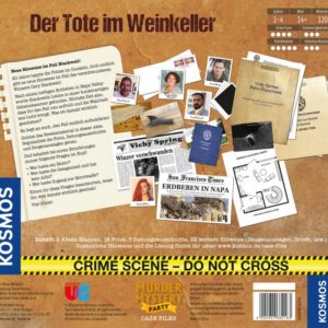 Kosmos 682163 - Murder Mystery Case File - Der Tote im Weinkeller