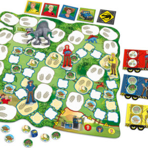 Schleich, Dinosaurs, Die rasante Dino-Rallye - Kinderspiel