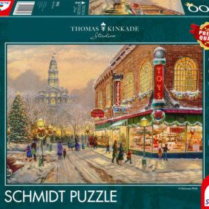 Thomas Kinkade - Ein Weinachtswunsch - 1000 Teile Puzzle