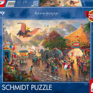 Disney, Dumbo - 1000 Teile Puzzle (Thomas Kinkade)