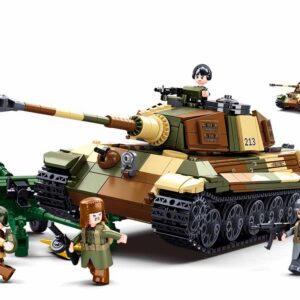 Sluban M38-B0980 - Army Battle of Budapest - Großer Deutsche Panzer 2in1
