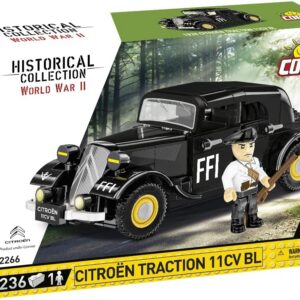Cobi 2266 - Konstruktionsspielzeug - 236 PCS HC WWII 1938 CITROEN TRACTION 11C
