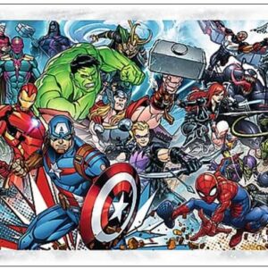 Marvel Universum - Puzzle Panorama 1000 Teile