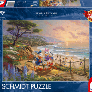 Disney, Donald & Daisy, A Duck Day Afternoon - 1000 Teile Puzzle (Thomas Kinkade)
