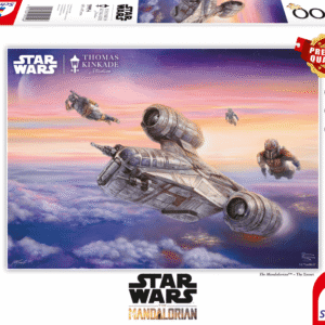 Lucas Film, The Mandalorian, The Escort - 1000 Teile Puzzle