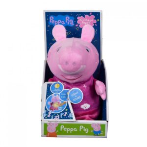 Simba 109261016 - Peppa Pig Plüschfigur - Gute Nacht Peppa