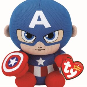 Ty 41189 - Marvel Captain America Plüschfigur - 15 cm