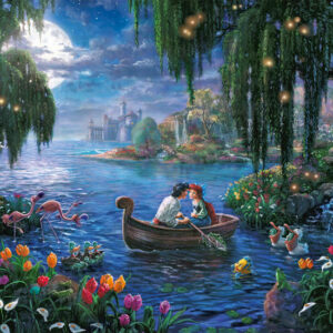 Thomas Kinkade - The little Mermaid and Prince Eric - Puzzle 1000 Teile