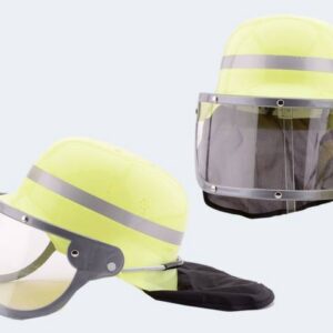Feuerwehrhelm mit Visier - 28 cm