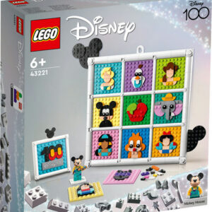 LEGO® 43221 - Disney 100 Jahre Zeichentrickikonen (1022 Teile)