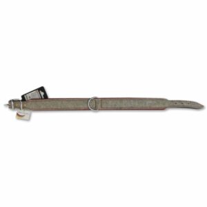 More4Dogs Halsband Rindsleder/Filz - 36-40 cm