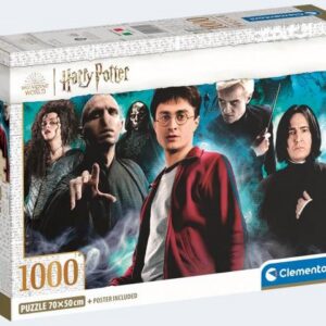 Clementoni 39710 - 1000 Teile Puzzle - Harry Potter Compact - Harry Potter