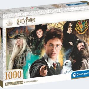 Clementoni 39787 - 1000 Teile Puzzle - Harry Potter Compact - Harry Potter