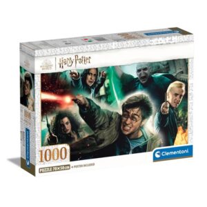 Clementoni 39788 - 1000 Teile Puzzle - Harry Potter Compact - Harry Potter