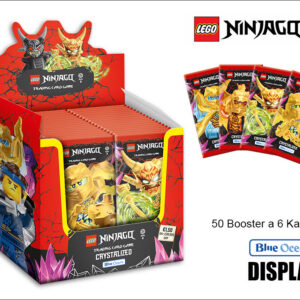 LEGO NINJAGO Trading Cards Serie 8 Next Level – 50er DISPLAY