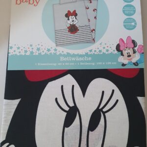Disney Minnie Mouse - Wendebettwäsche - 40 x 60 / 135 x 100 cm