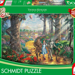 Warner - Wizard of Oz, Follow The YELLOW BRICK ROAD®, 1000 Teile - Puzzle