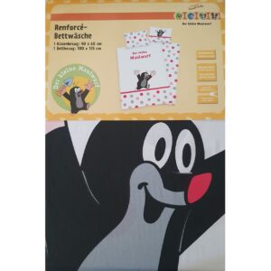 Der kleine Maulwurf - Wendebettwäsche - 40 x 60 / 135 x 100 cm