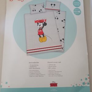 Disney Mickey Mouse - Wendebettwäsche - 40 x 60 / 135 x 100 cm